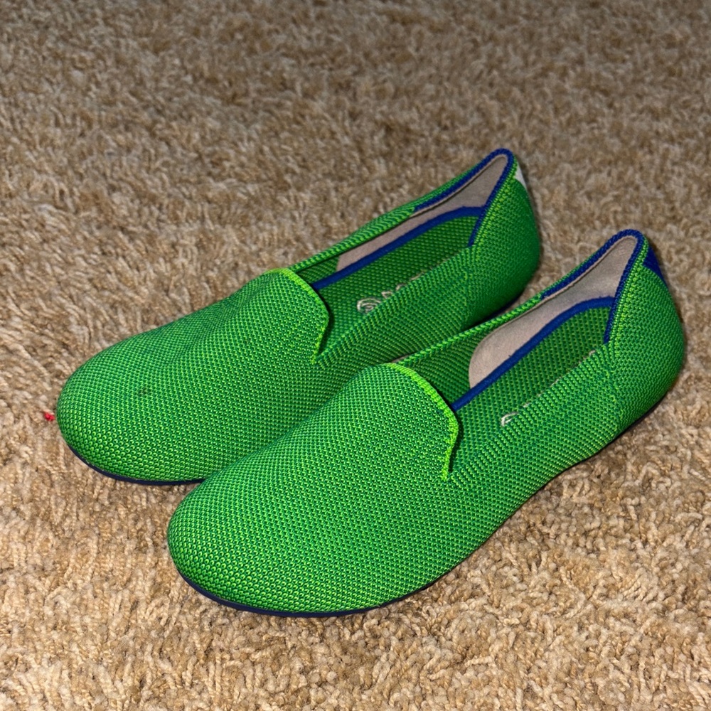 Rothy's Green Kids Dress Shoes Loafer